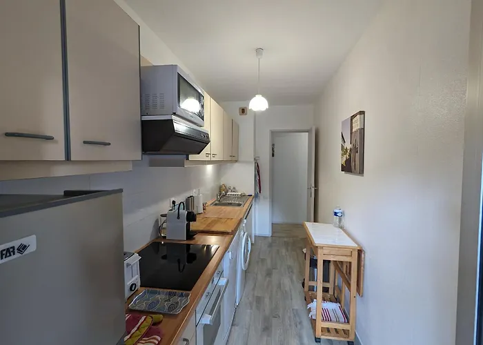 Centre - Joli T3 Confort - 4 Personnes - Balcons - Parking Securise - Fr-1-420-34