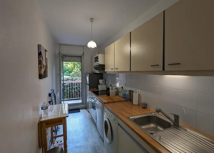 Centre - Joli T3 Confort - 4 Personnes - Balcons - Parking Securise - Fr-1-420-34 Arcachon